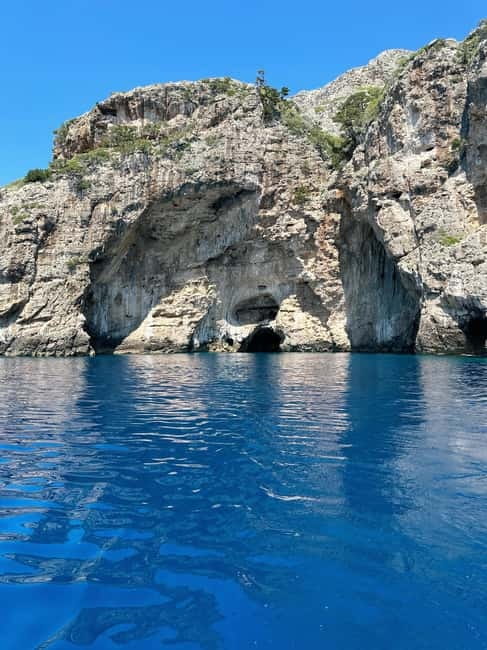 Vlore: Grama Bay & Karaburun Caves 8-Hour Speedboat Tour - Grama Bay: Two Hours and a Hilltop View