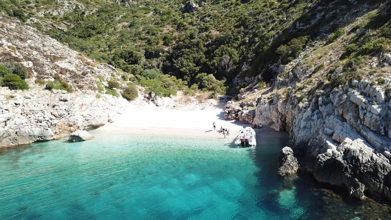 Vlore: Haxhi Ali Cave and Dafina Cave Speedboat Tour - Cape Shëngjergjit and Cape i Gjate
