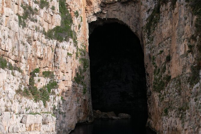 Vlore Private Boat Tour Blue Cave & Grama Bay Adventure - Bristani Bay adds an important piece of history