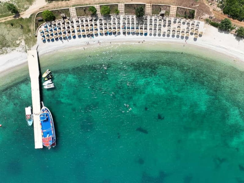 Vlore: Private Speedboat Tour to Haxhi Ali Cave - Three little beaches and a 10-minute walk