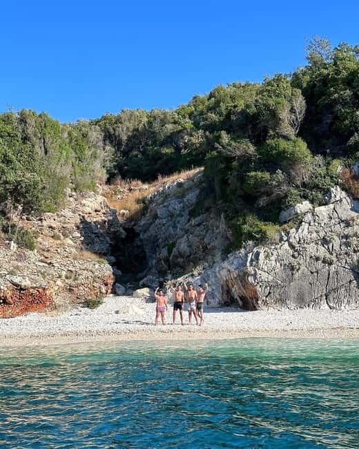 Vlore: Sazan Island & Haxhi Ali Cave Speedboat Guided Tour - Weather, cancellation, and what to pack