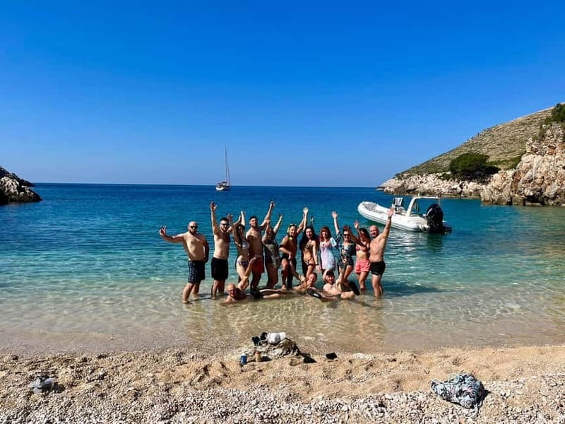 Vlore: Secret Blue Gem Cave and Grama Bay Tour by Speed Boat - Key points to know before booking
