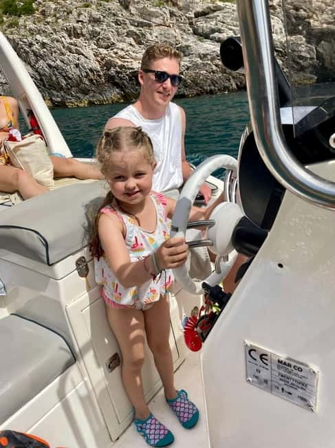 Vlore: Secret Blue Gem Cave and Grama Bay Tour by Speed Boat - Bristan Bay, Secret Canyon, and the smaller caves