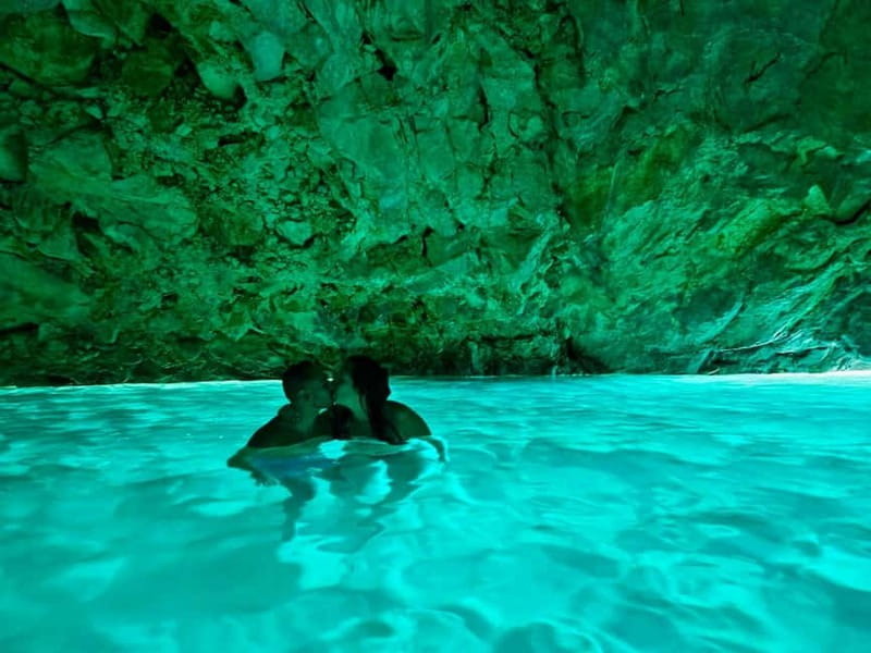 Vlore: Secret Blue Gem Cave and Grama Bay Tour by Speed Boat - The final stops and return to Vlorë