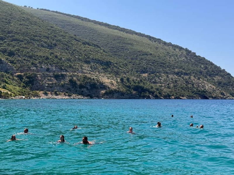 Vlore: Speedboat to Sazan Island, Haxhi Ali Cave & Karaburun - Karaburun’s coast from the water
