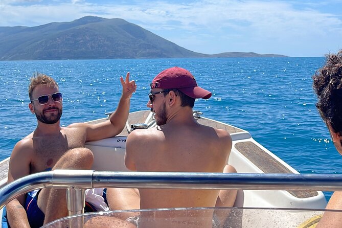 Vlore Speedboat Tour to Sazan Island & Haxhi Ali Cave - The military remains of Sazan Island