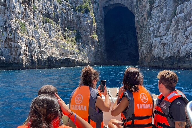 Vlore Speedboat Tour to Sazan Island & Haxhi Ali Cave - Haxhi Ali Cave and its clear water