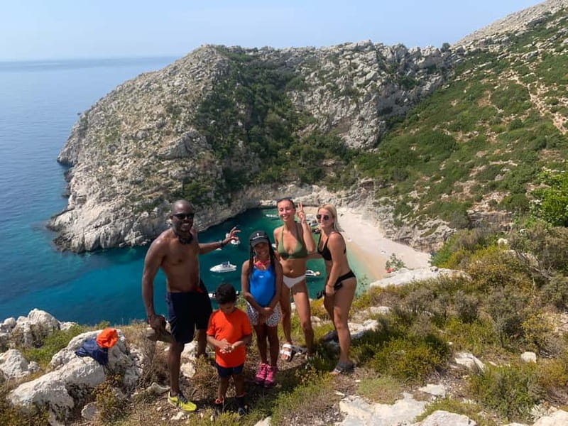 Vlorë: Speedboat Trip to Grama Bay w/ Snorkeling & Swimming - Blue Cave: a short but worthwhile stop