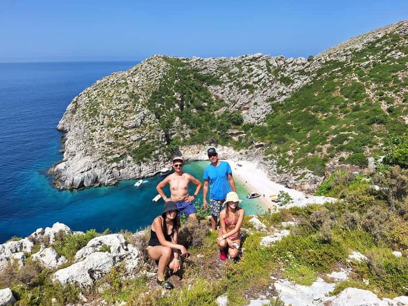 Vlorë: Speedboat Trip to Grama Bay w/ Snorkeling & Swimming - Meeting point and the start of the morning