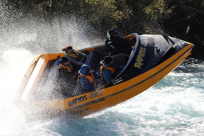 Waikato River Jet Boat Ride from Taupo - Speed, spray, and the Nga Awa Purua rapids