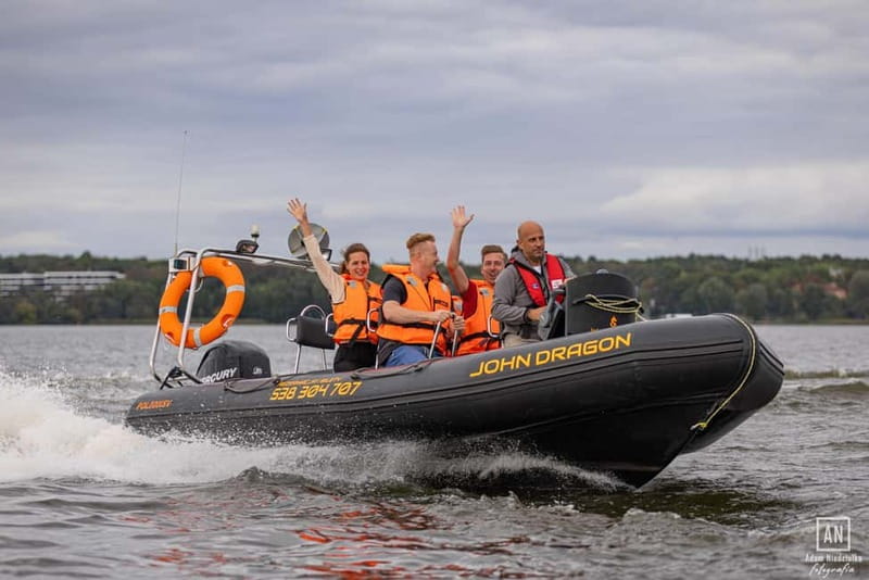 Warsaw: High-Speed Vistula River RIB Boat Adventure - A useful introduction to Warsaw from the river