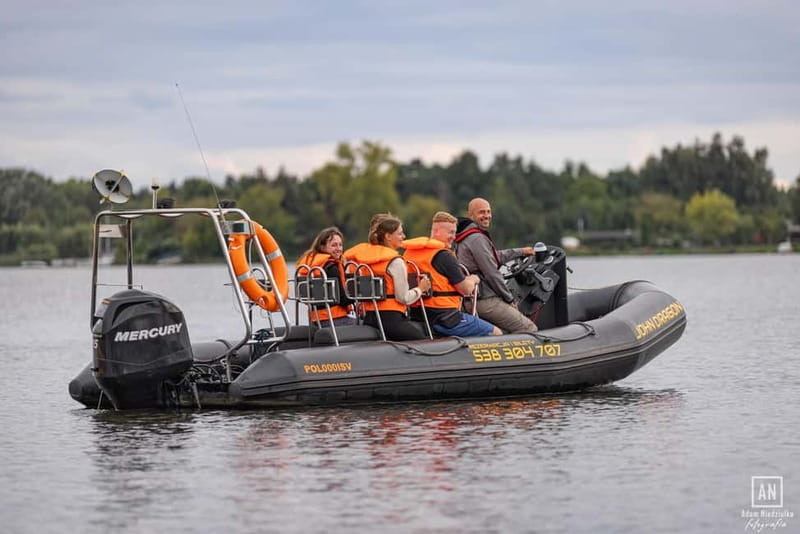 Warsaw: High-Speed Vistula River RIB Boat Adventure - The return run keeps the energy up