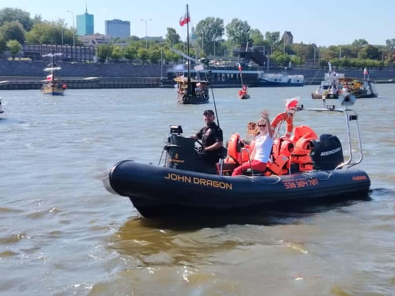 Warsaw: High-Speed Vistula River RIB Boat Adventure - What the captains add to the experience