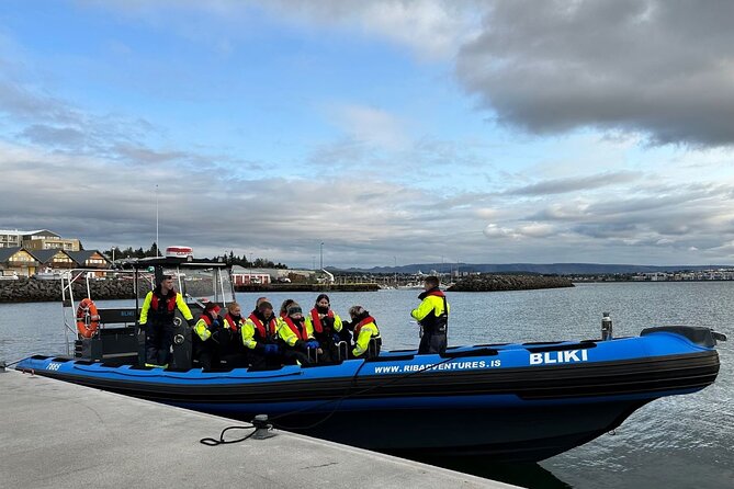 Whale Watching - RIB Boat Adventure in Kopavogur, Iceland - Leaving Kópavogur for Skerjafjörður