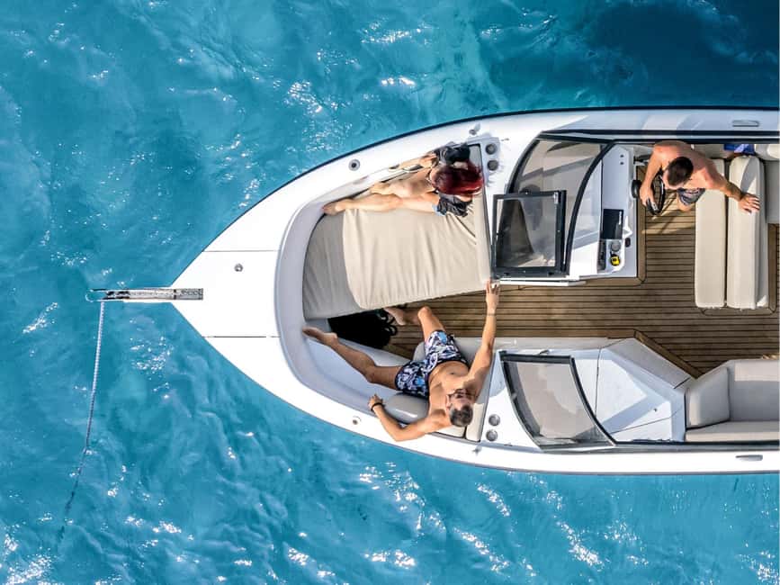 Zadar: Guided Speedboat Tour with Food, Oil & Wine Tasting - Leaving Zadar with the Sea Organ behind you