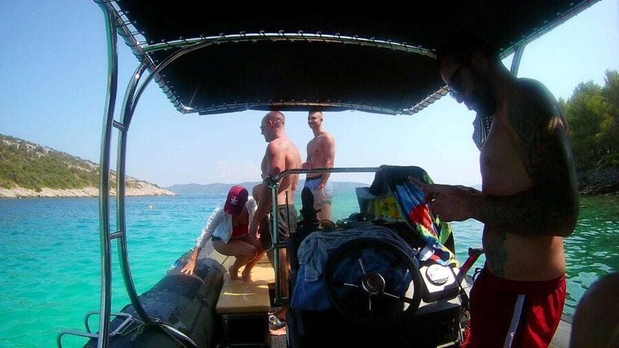 Zadar Islands: Private Hidden Treasures Speedboat Tour - Swimming and snorkeling off Iž