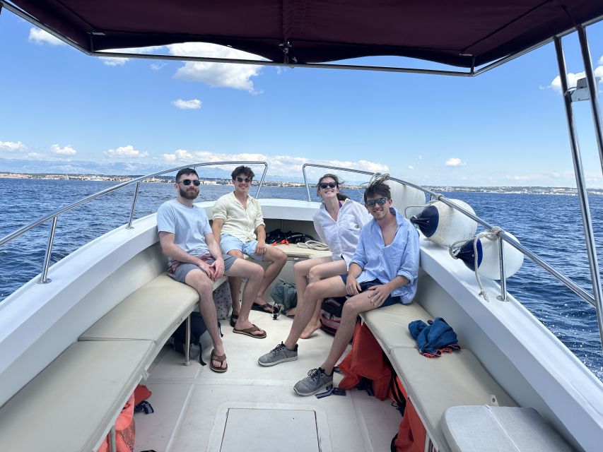 Zadar: Original Island-Hopping Speedboat Tour - What the $35 price really covers