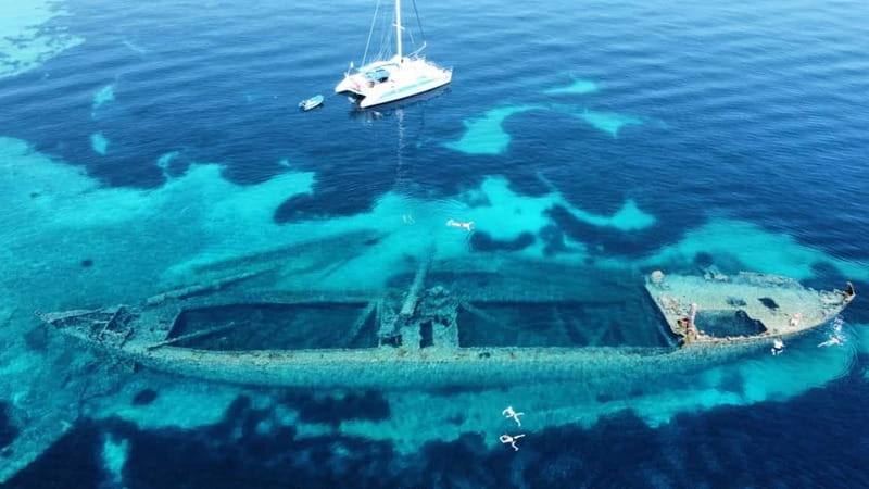 Zadar: Sakarun Beach & Dugi Island Speedboat Tour w/Diving - Sakarun Beach and the first long swim