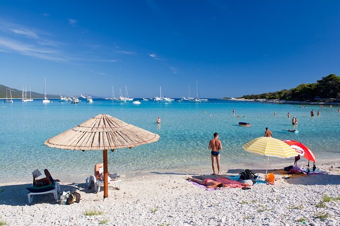 Zadar: Sakarun - Dugi otok Luxury Speedboat Tour with Lunch - Military tunnels offer a stark piece of Dugi Otok