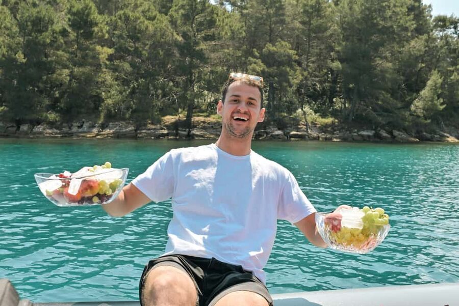 Zadar:Speedboat Tour Thrill Ride with Snorkeling on 3 island - The final stop is shaped by the sea