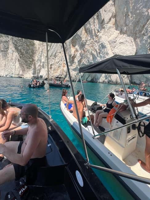 Zakynthos: Laganas Bay, Myzithres & Turtles Speedboat Tour - Why Laganas Bay is the right place for a boat day