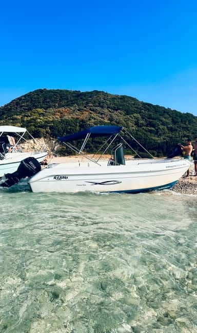 Zakynthos: Private Self-Drive Speedboat Rental No Licence - What the private boat gives you for $168