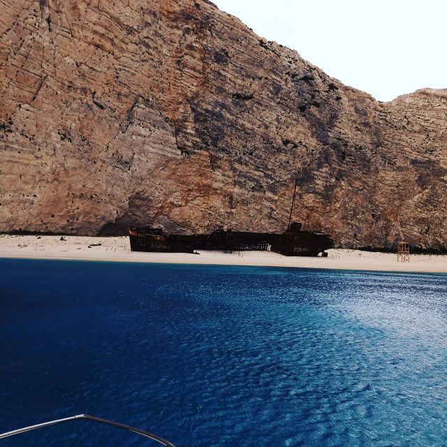Zante: Shipwreck Beach & Blue Caves Private Speedboat Tour - Key points at a glance